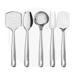 Utens&iacute;lios para preparar e servir