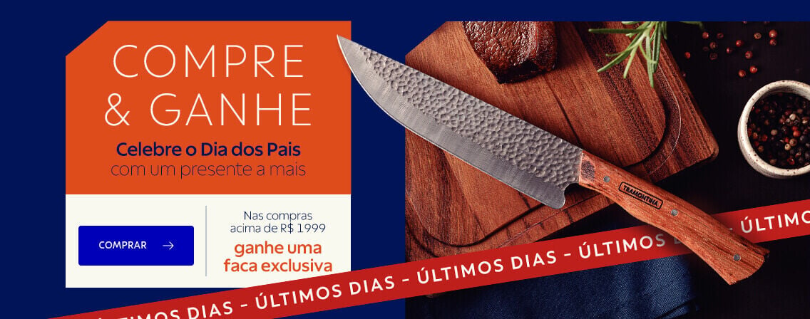 &Uacute;LTIMOS DIAS: Compre e Ganhe Dia dos Pais