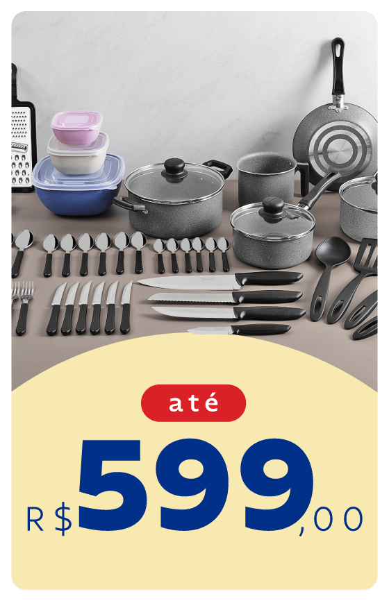 Presentes até R$ 599,00