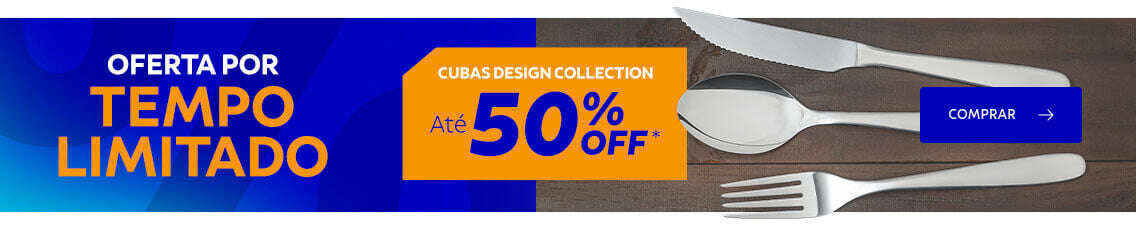 OFERTA POR TEMPO LIMITADO: Faqueiros e Talheres at&eacute; 30% OFF