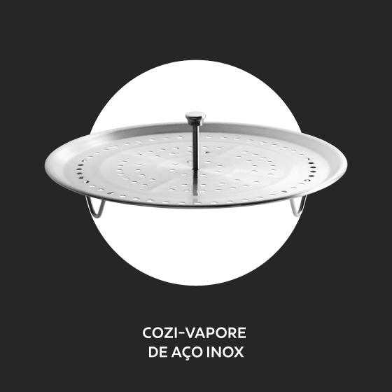 Cozi-vapore de aço inox