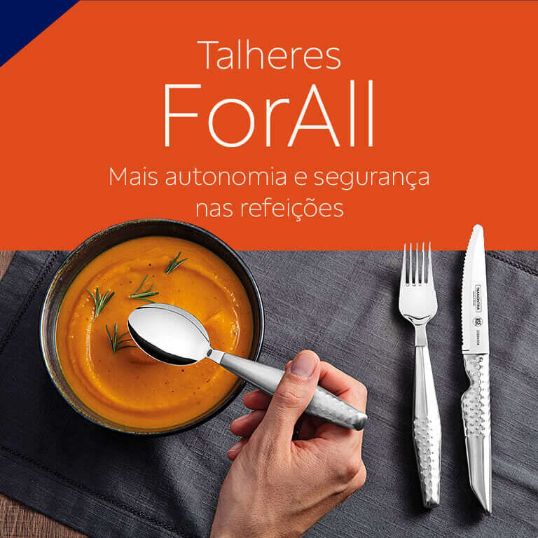 Talheres Assistivos ForrAll: mais autonomia e seguran&ccedil;a nas refei&ccedil;&otilde;es