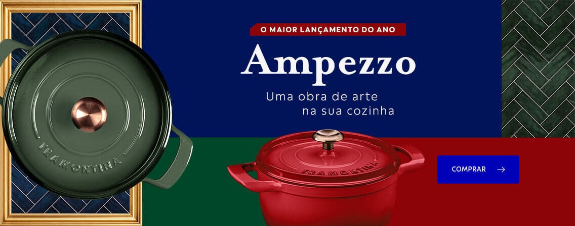 O maior lan&ccedil;amento do ano | AMPEZZO - Uma obra de arte na sua cozinha