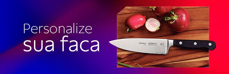 Personalize sua faca