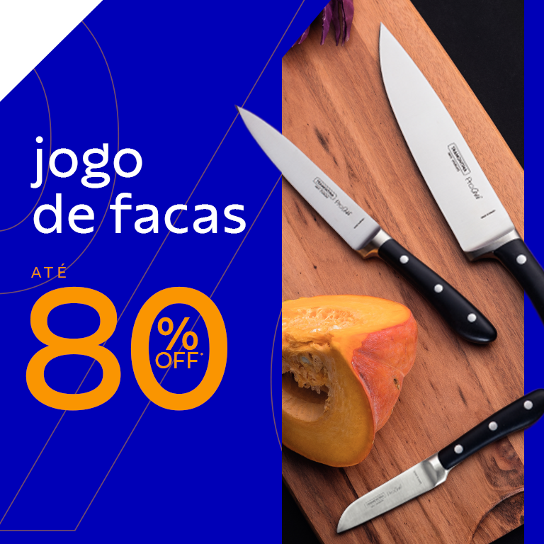 Jogo de Facas até 80% OFF*