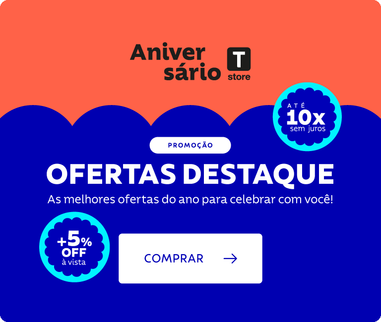 Ofertas destaques com até 70% OFF*!