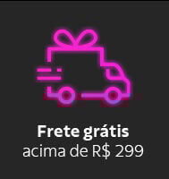 Frete grátis acima de R$ 299
