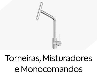 Torneiras, Misturadores e Monocomandos 