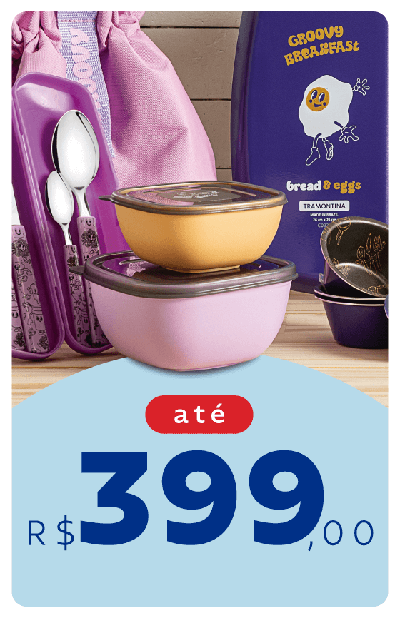 Presentes até R$ 399,00