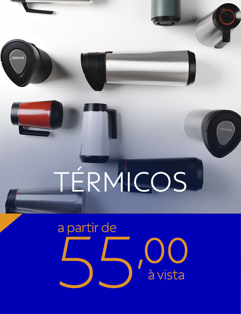 T&eacute;rmicos a partir de R$ 55,00 &agrave; vista