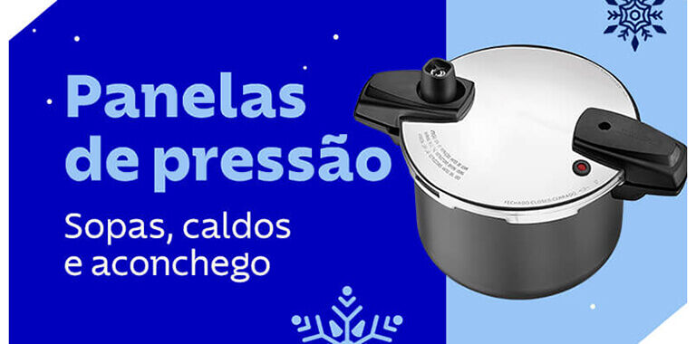 Panelas de Press&atilde;o: sopas, caldos e aconchego