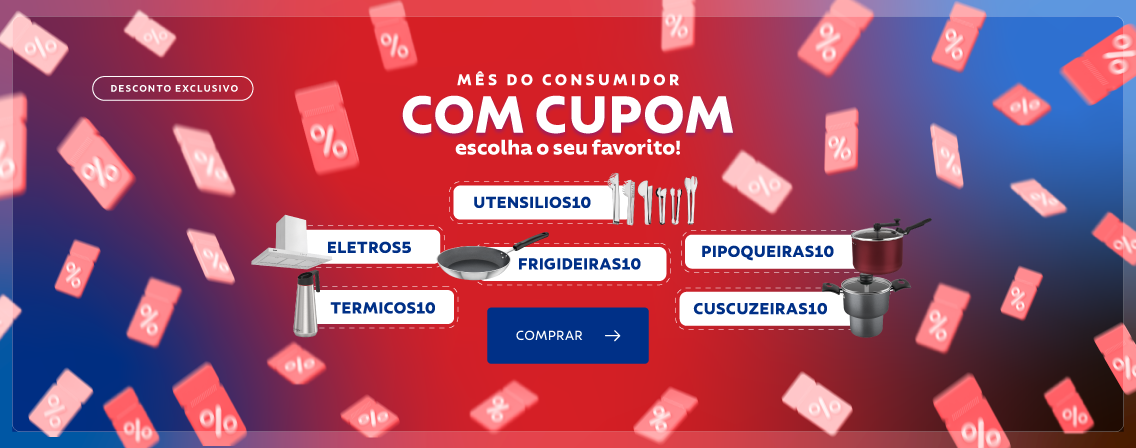 Mês do Consumidor - Escolha seu cupom favorito!