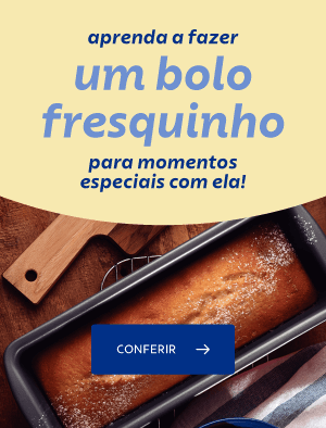 Aprenda a fazer um bolo fresquinho para momentos especiais com ela!