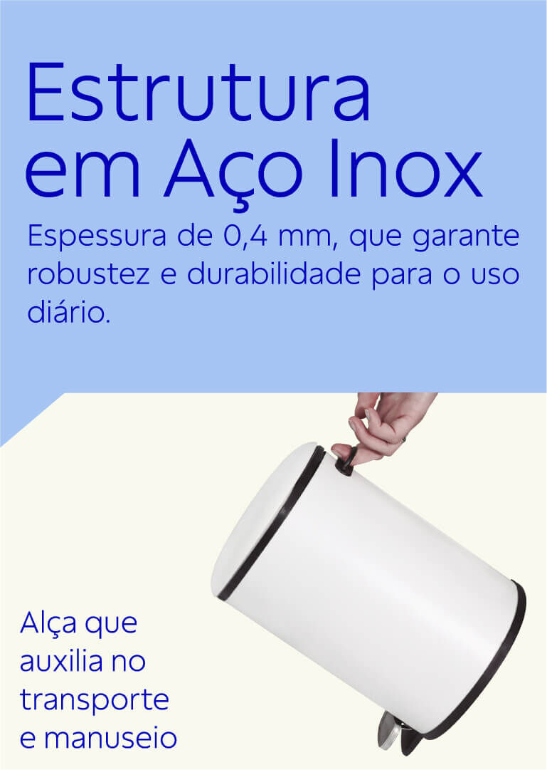 Estrutura em a&ccedil;o inox