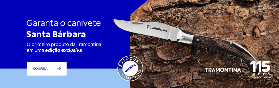 Garanta o canivete Santa B&aacute;rbara: o primeiro produto da Tramontina em um edi&ccedil;&atilde;o exclusiva