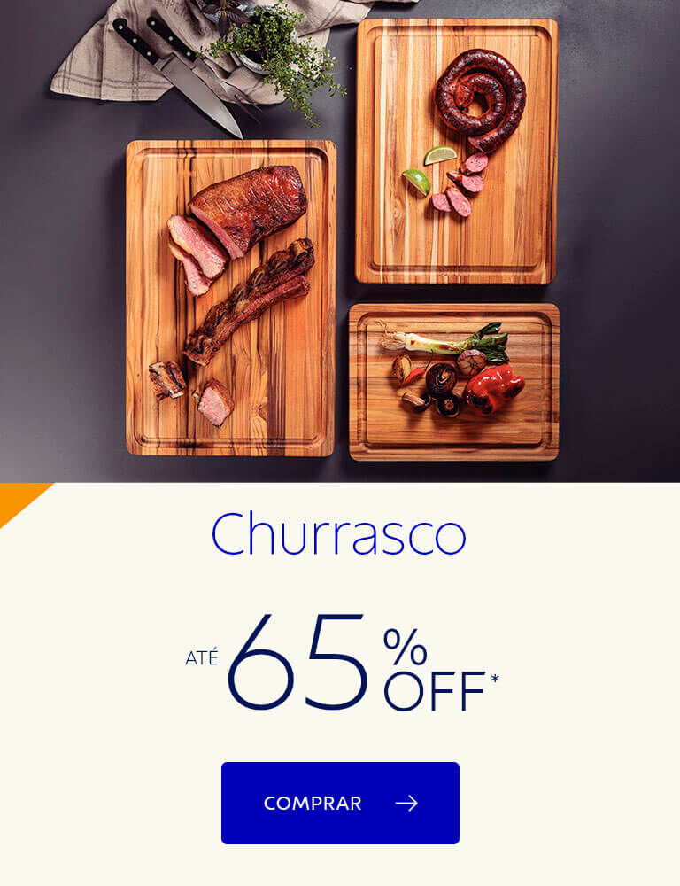 Churrasco at&eacute; 65% OFF*