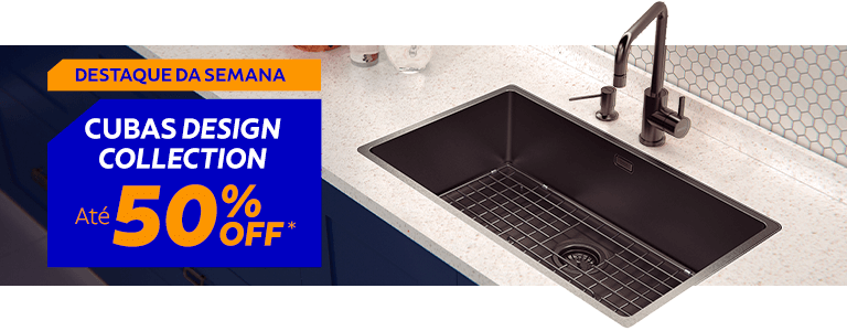 Destaque da semana: Cubas Design Collection at&eacute; 50% OFF*