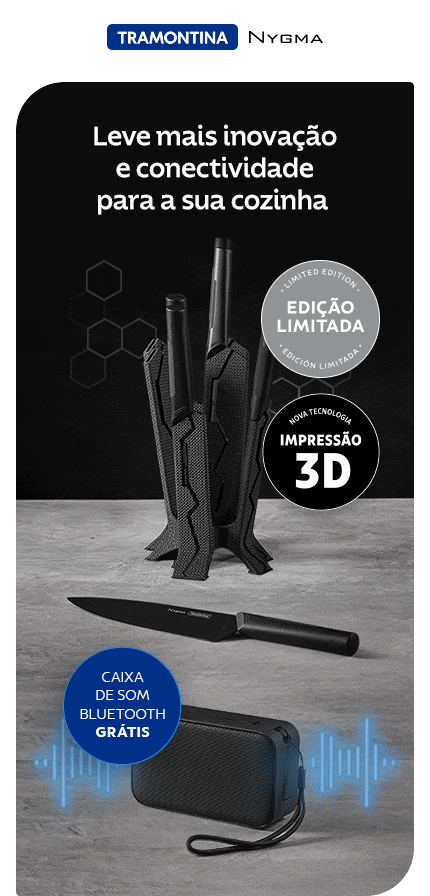 Tramontina Nygma: Leve mais inovação e conectividade para a sua cozinha.