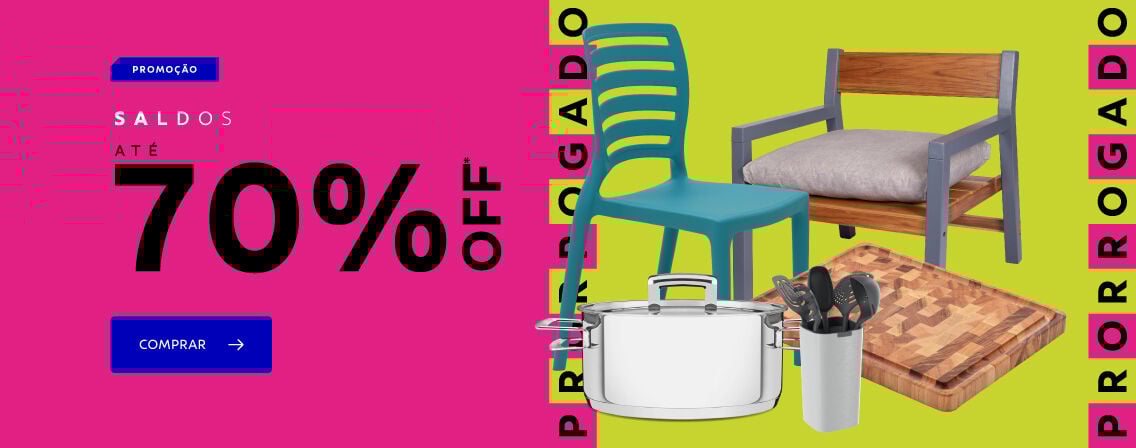 Prorrogado!! Saldos Tramontina at&eacute; 70% OFF