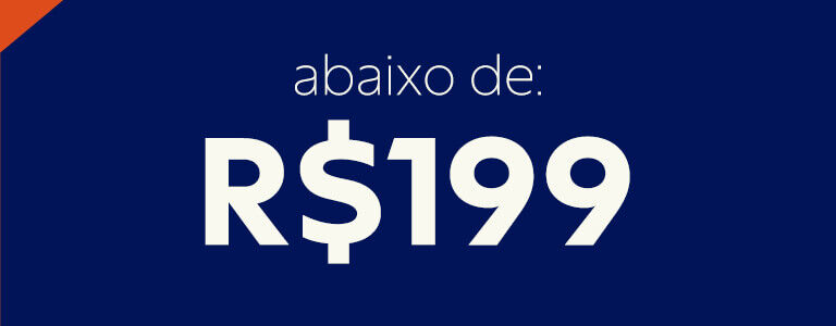 Presentes abaixo de R$ 199