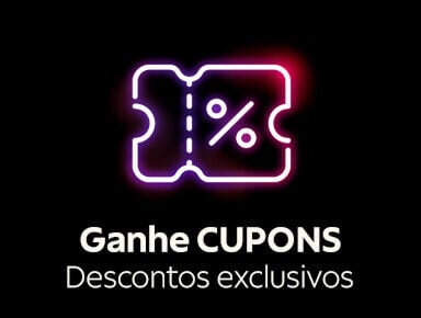 Ganhe CUPONS - Desconto exclusivos