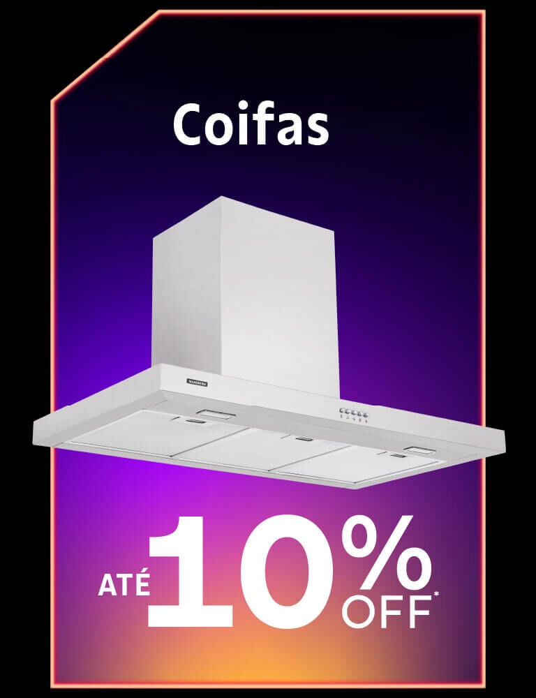 Coifas até 10% OFF