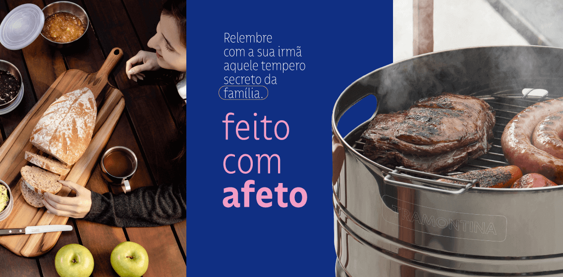 Relembre com a sua irm&atilde; aquele tempero secreto da fam&iacute;lia.