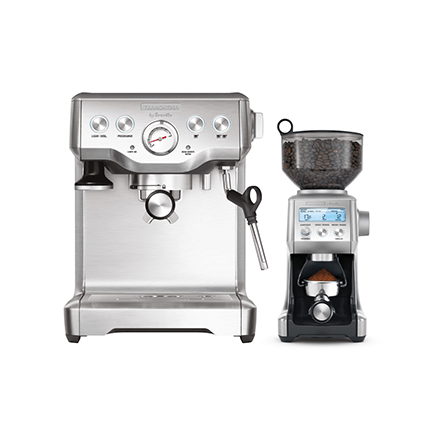 Kit Tramontina by Breville Express: Cafeteira Elétrica (220V) + Moedor de Café (220V)