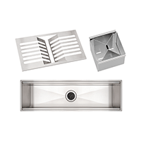 Kit Black Friday Tramontina Canal Organizador para Sobrepor: A&ccedil;o Inox com Acabamento Acetinado 45 x 18 cm - SKU 99900007 - 1 image number 0