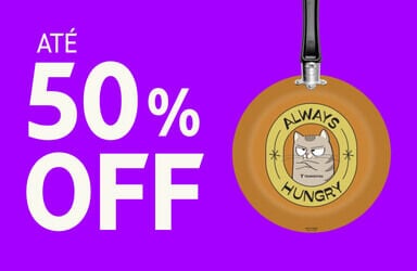 Frigideiras at&eacute; 50% OFF