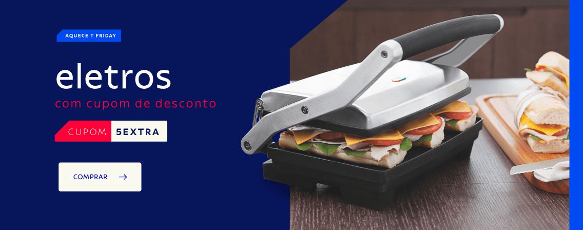 Eletros com cupom de desconto: 5EXTRA