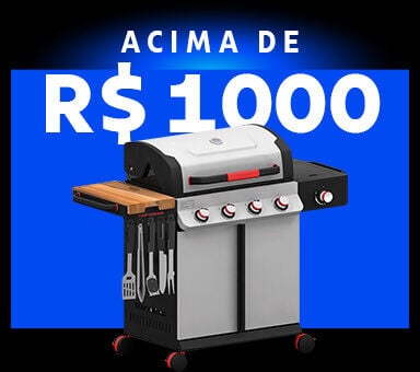 Produtos acima de R$ 1000