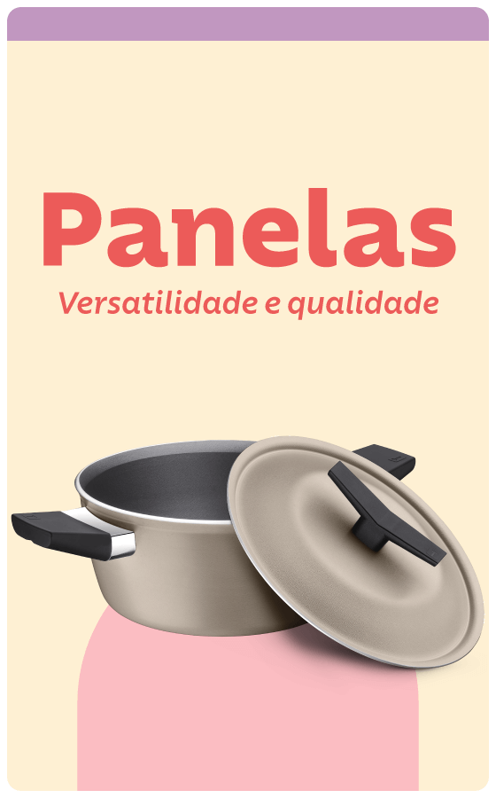 Panelas: versatilidade e qualidade