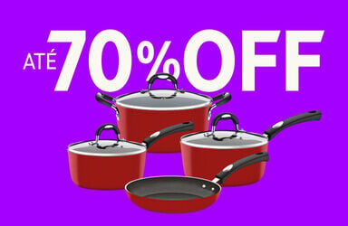 Cozinha at&eacute; 70% OFF
