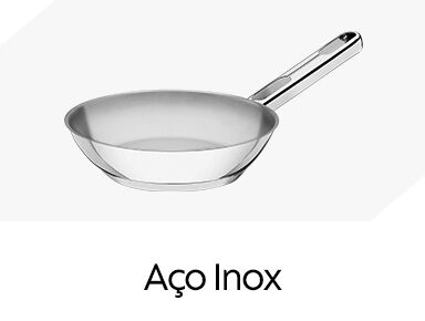 Frigideiras em A&ccedil;o Inox