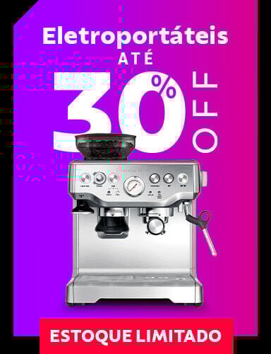 Eletroportáteis até 30% OFF
