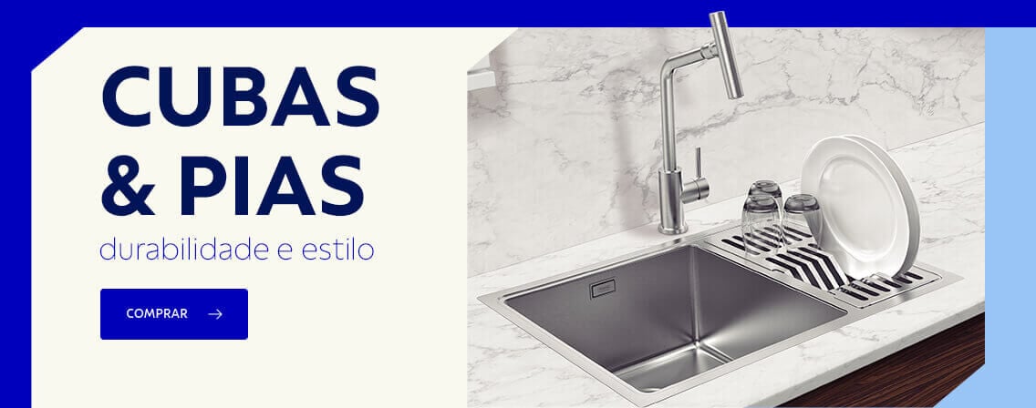 Cubas & Pias: durabilidade e estilo
