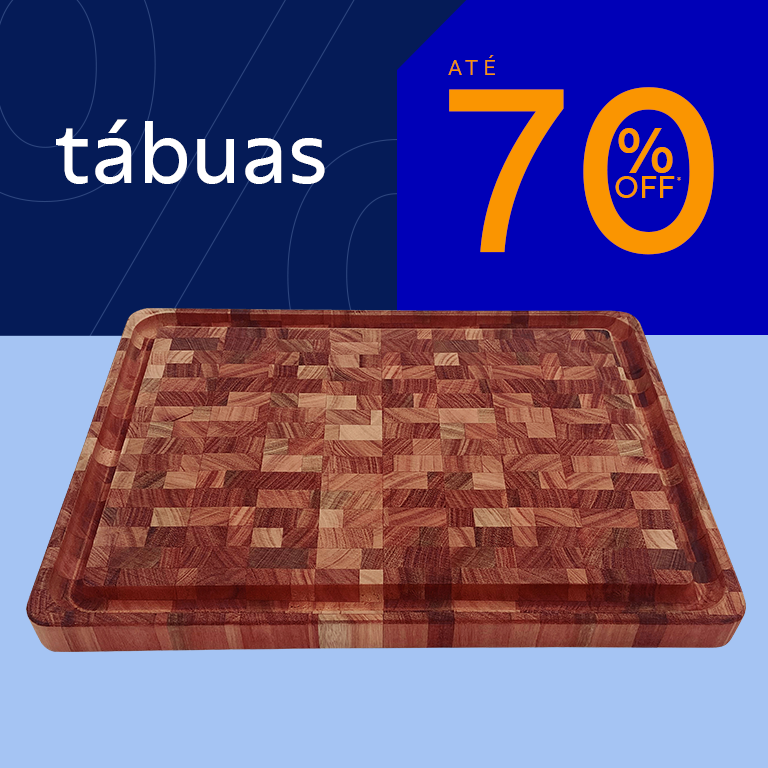  Tábuas até 70% OFF*