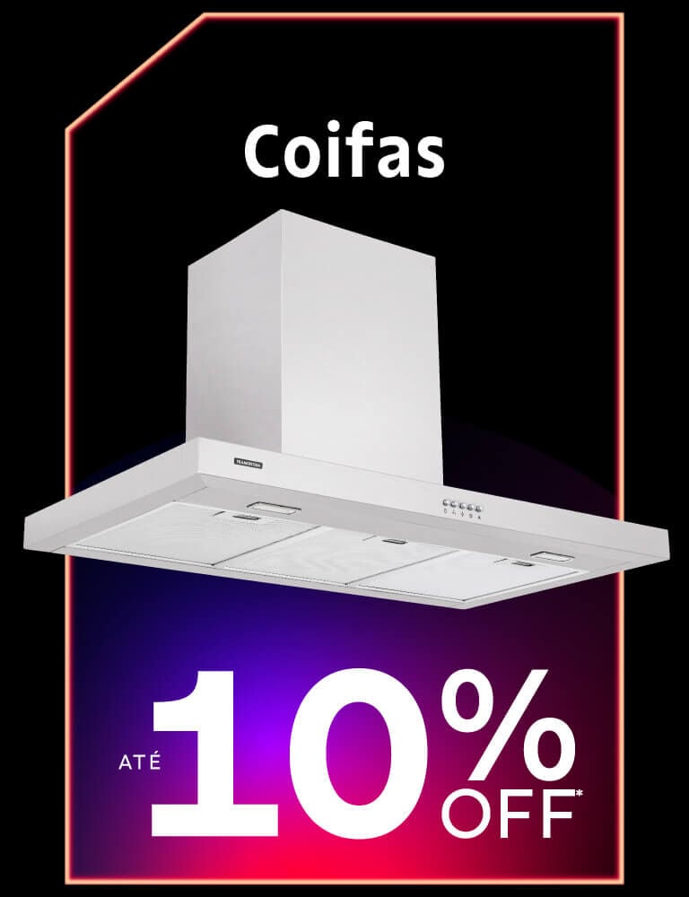 Coifas até 10% OFF