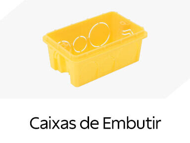 Caixas de Embutir 