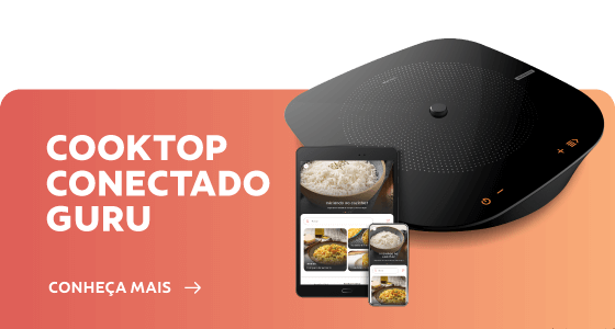Cooktop conectado Guru.