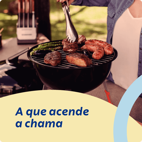 A que acende a chama
