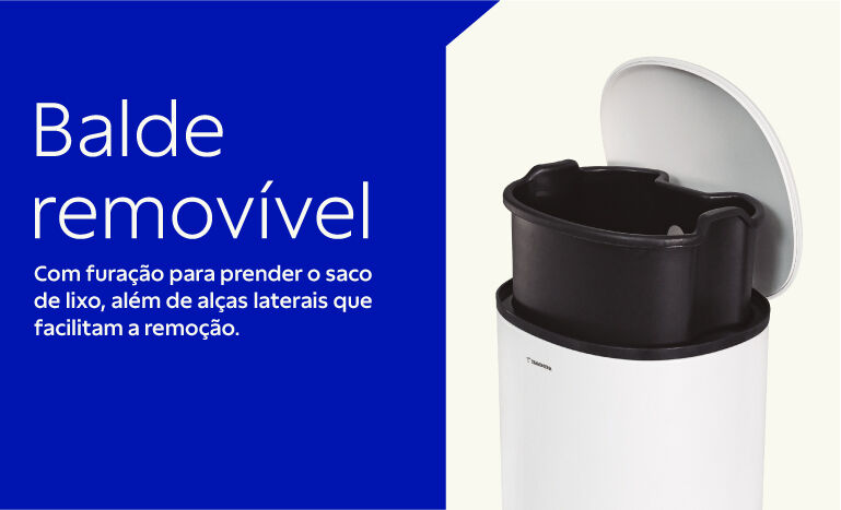 Balde remov&iacute;vel
