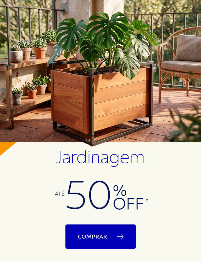 Jardim at&eacute; 50% OFF*