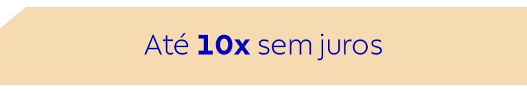 At&eacute; 10x sem juros