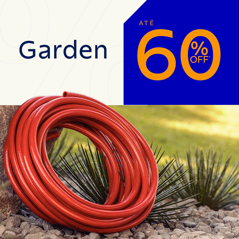 Garden até 60% OFF*