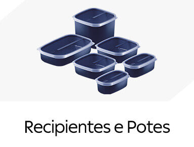 Recipientes e Potes para Alimentos 