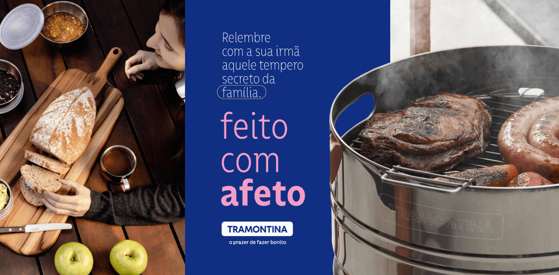 Relembre com a sua irmã aquele tempero secreto da família.