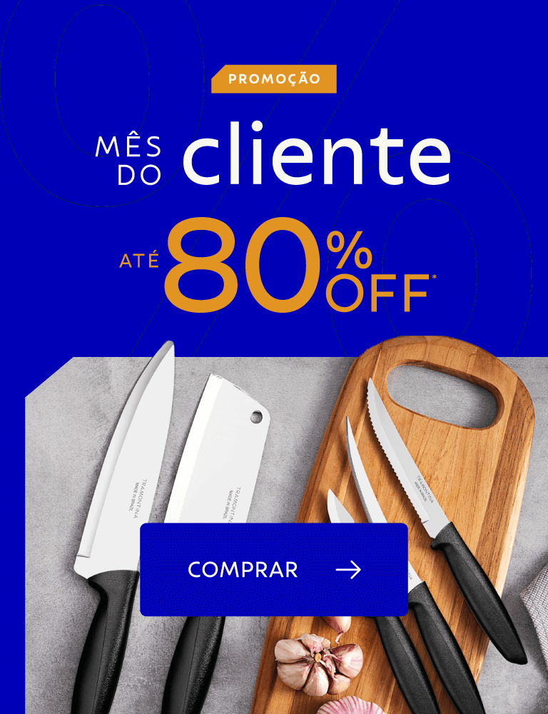 Mês do clientes até 80% OFF*!