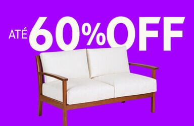 &Aacute;rea externa at&eacute; 60% OFF
